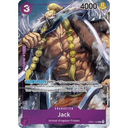 Jack (Parallel) (OP01-102) - Romance Dawn Foil