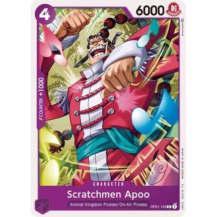 Scratchmen Apoo (OP01-103) - Romance Dawn