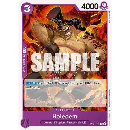 Holedem (OP01-113) - Romance Dawn