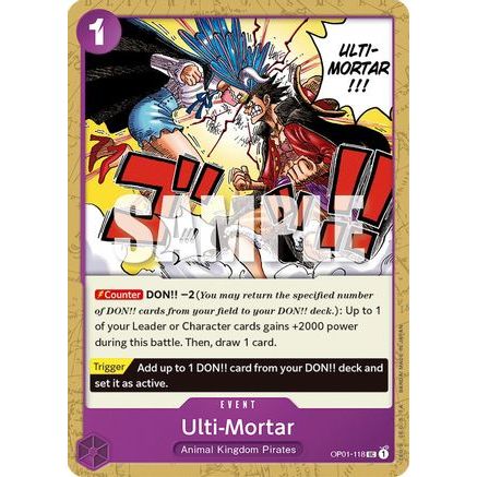 Ulti-Mortar (OP01-118) - Romance Dawn
