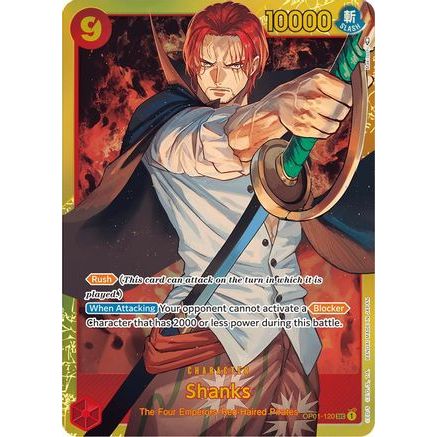 Shanks (OP01-120) - Romance Dawn Foil