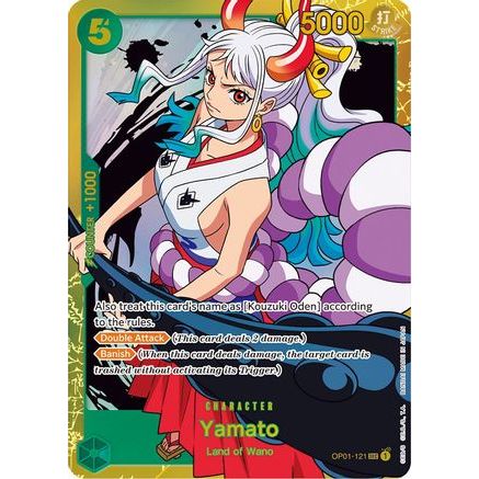 Yamato (OP01-121) - Romance Dawn Foil