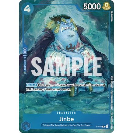 Jinbe (Event Pack Vol. 1) (P-030) - One Piece Promotion Cards Foil