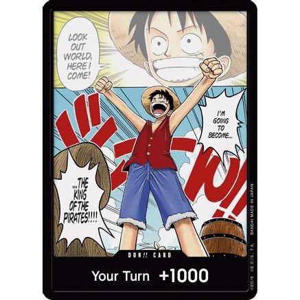 DON!! Card (Manga) (Alternate Art) - Romance Dawn Foil
