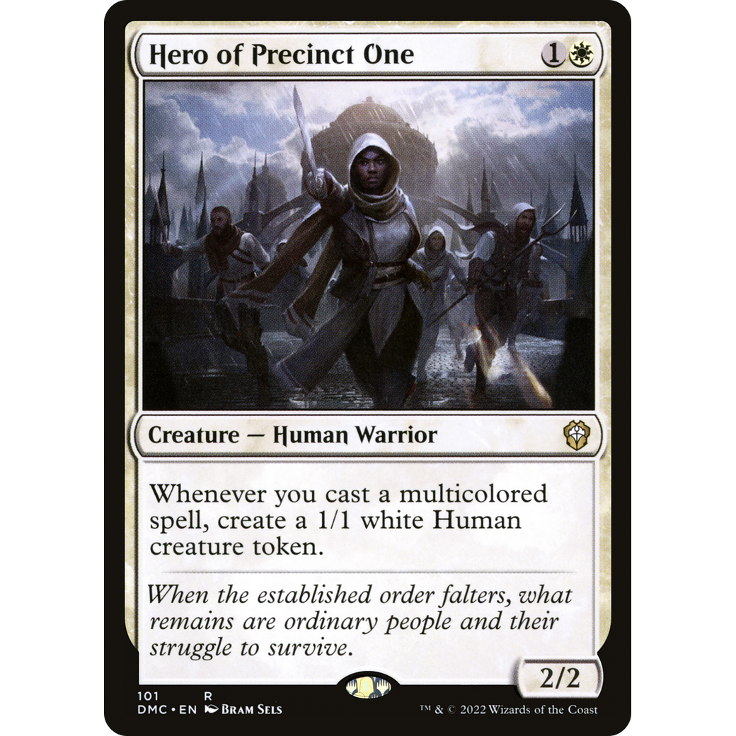 Hero of Precinct One (DMC-101) - Dominaria United Commander