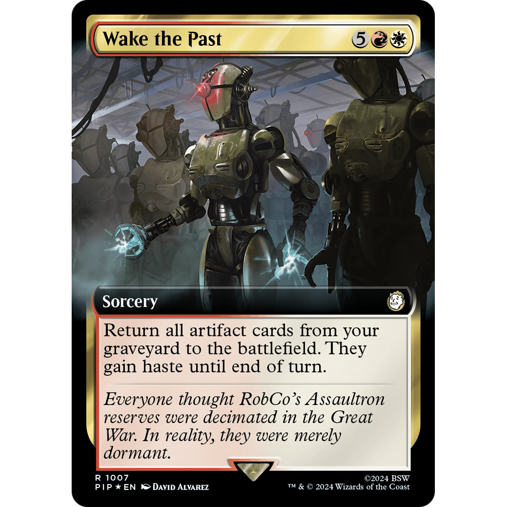 Wake the Past (PIP-1007) - Fallout: (Extended Art) Foil