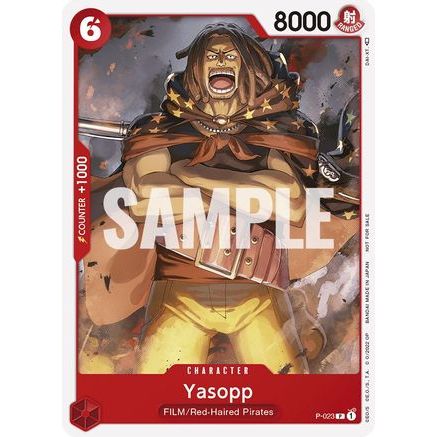 Yasopp (One Piece Film Red) (P-023) - One Piece Promotion Cards