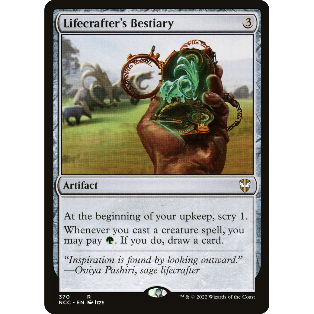 Lifecrafter's Bestiary (NCC-370) - New Capenna Commander