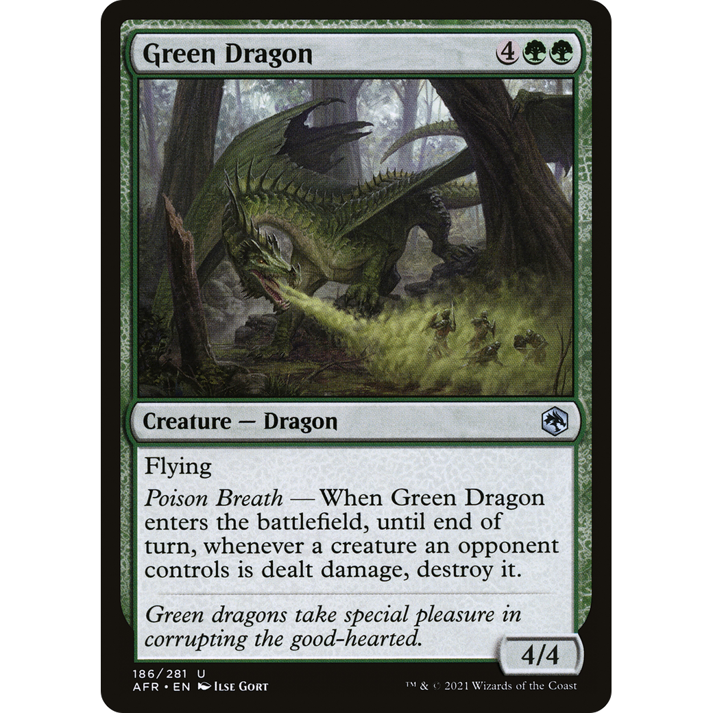 Green Dragon (AFR-186) - Adventures in the Forgotten Realms