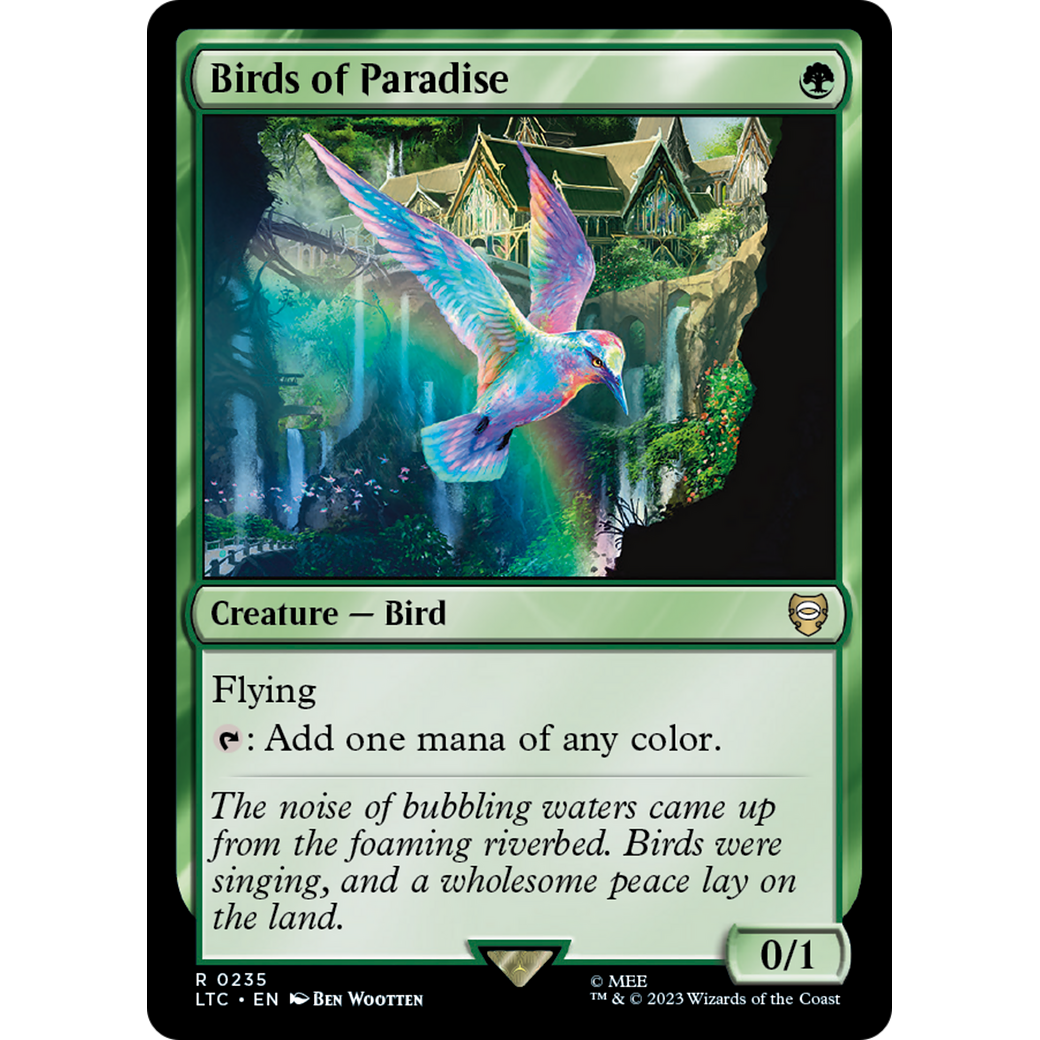 Birds of Paradise (LTC-235) - Tales of Middle-earth Commander
