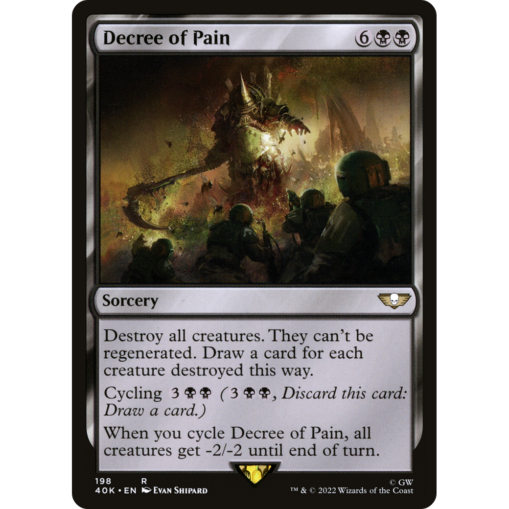 Decree of Pain (40K-198) - Warhammer 40,000 Commander