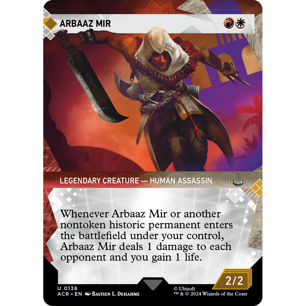 Arbaaz Mir (Showcase) (ACR-138) - Assassin's Creed: (Showcase) (Borderless)