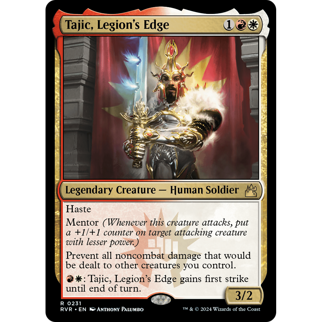 Tajic, Legion's Edge (RVR-231) - Ravnica Remastered Foil