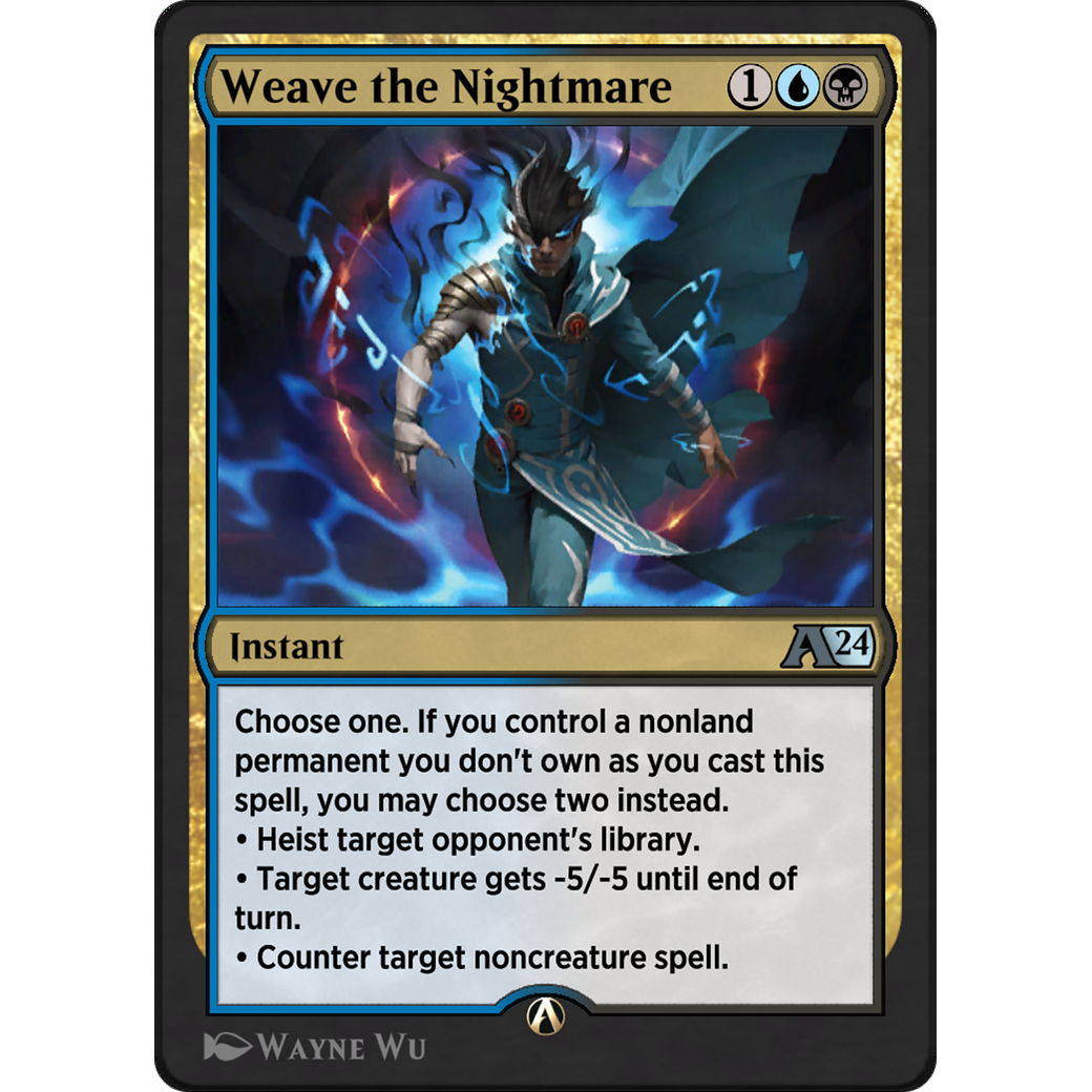 Weave the Nightmare (YOTJ-029) - Alchemy: Outlaws of Thunder Junction