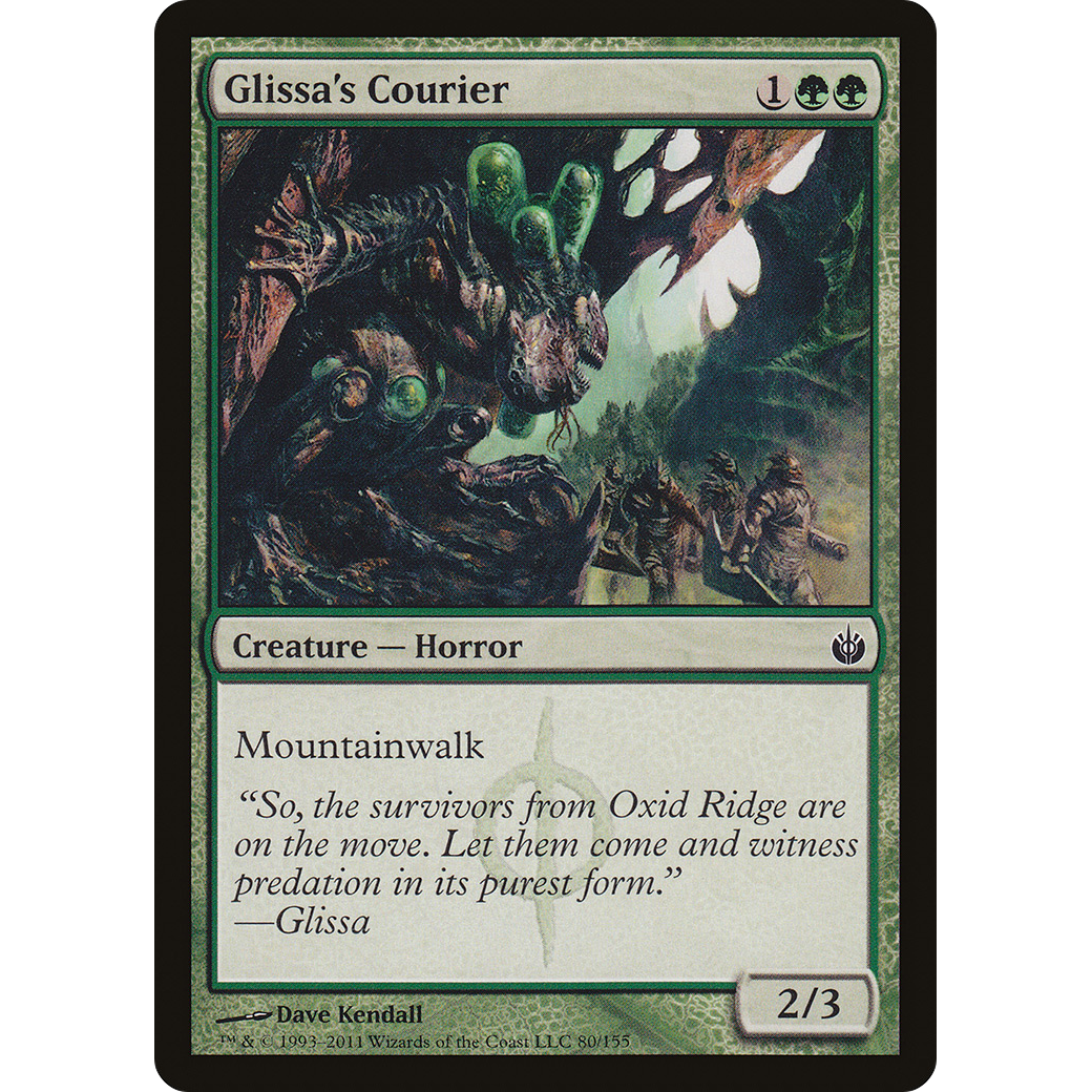 Glissa's Courier (MBS-080) - Mirrodin Besieged