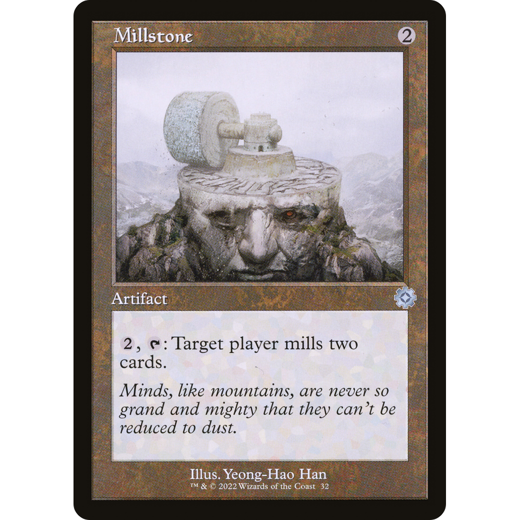 Millstone (BRR-032) - The Brothers' War Retro Artifacts Foil