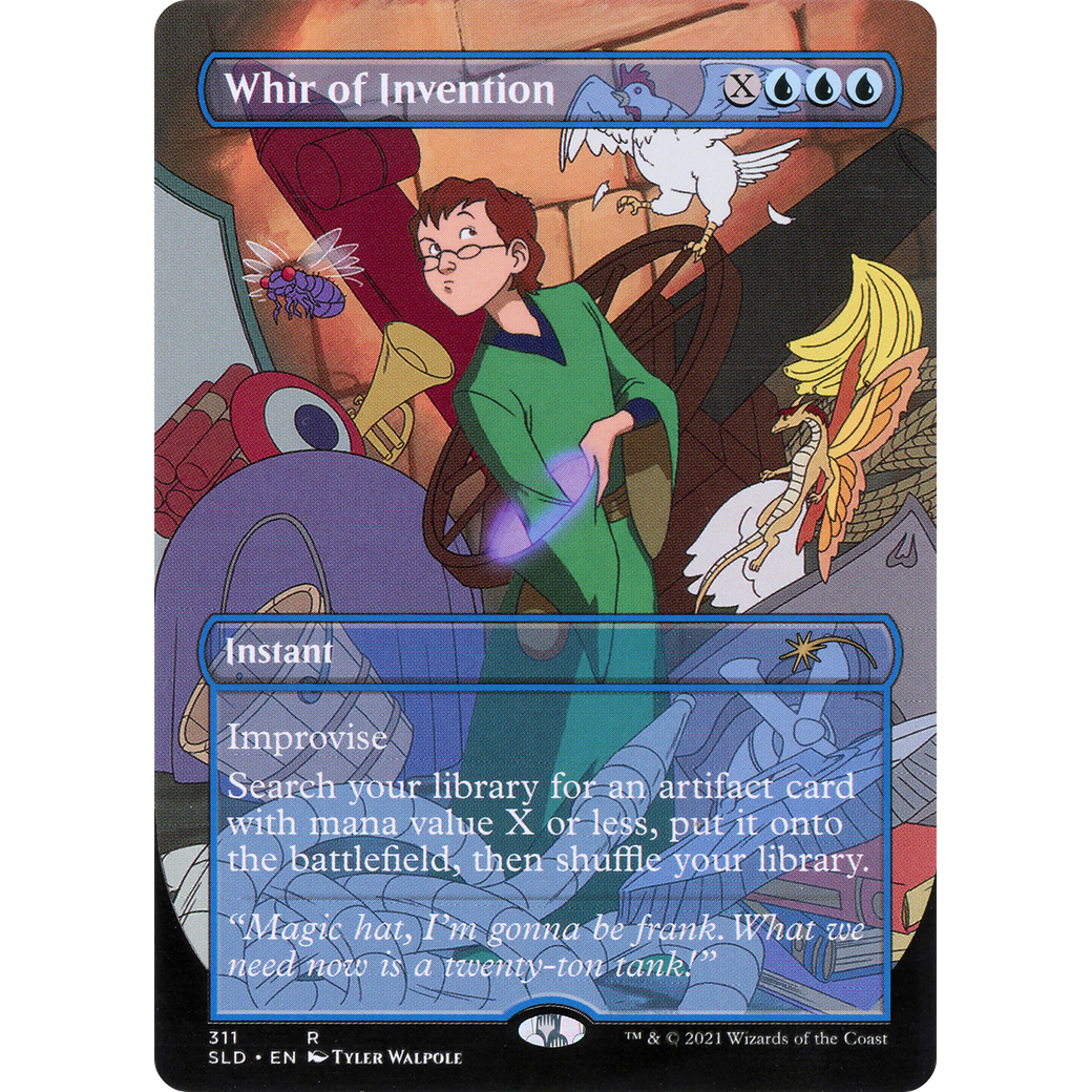 Whir of Invention (SLD-311) - Secret Lair Drop (Borderless)