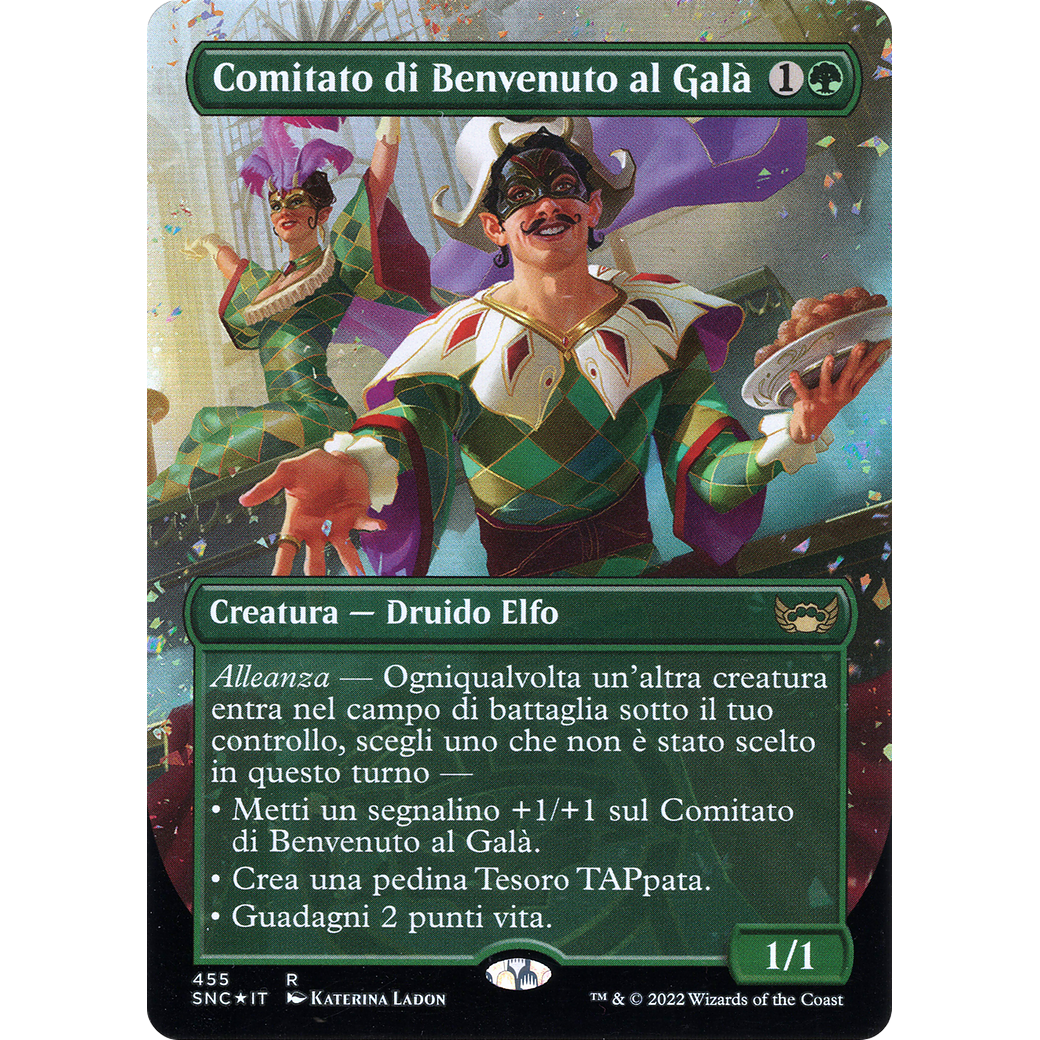 Gala Greeters (Italian) (UMP-455) - Streets of New Capenna (Borderless) Foil