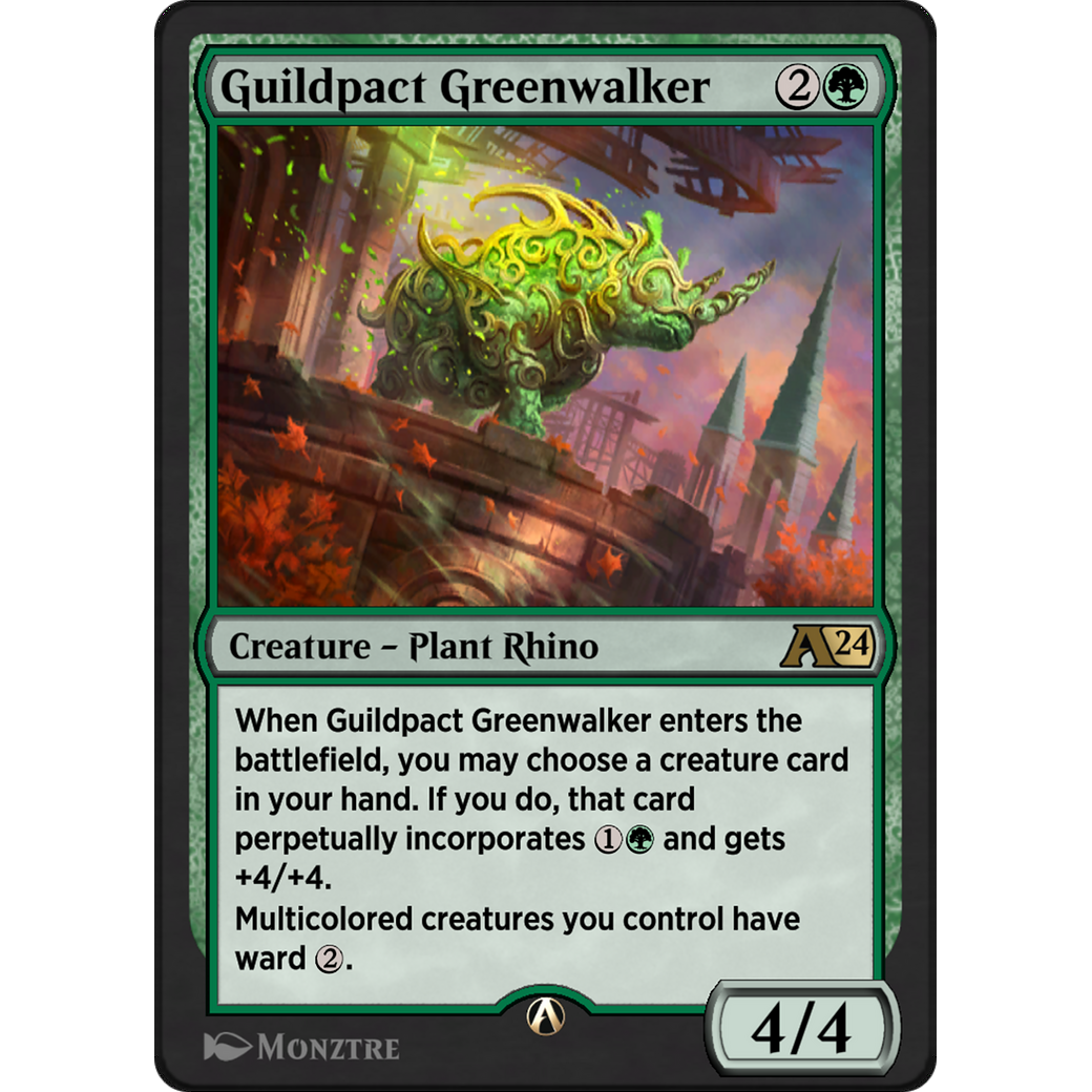 Guildpact Greenwalker (YMKM-017) - Alchemy: Murders at Karlov Manor