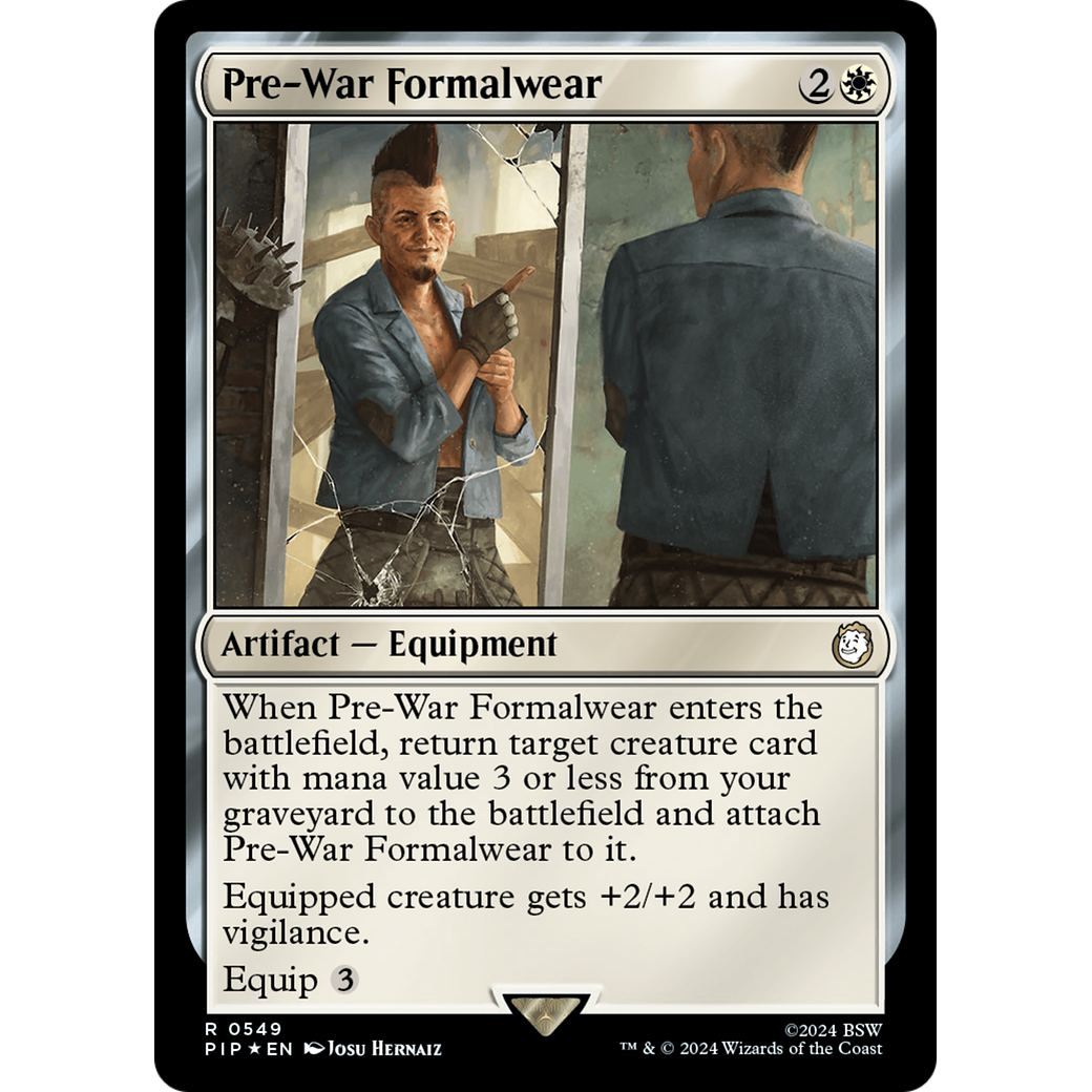 Pre-War Formalwear (PIP-549) - Fallout Foil