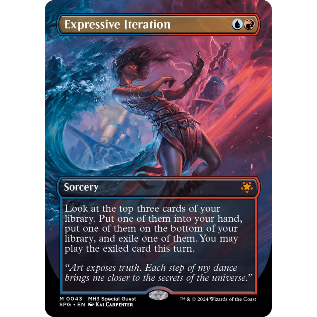 Expressive Iteration (Borderless) (SPG-043) - Special Guests (Borderless) Foil