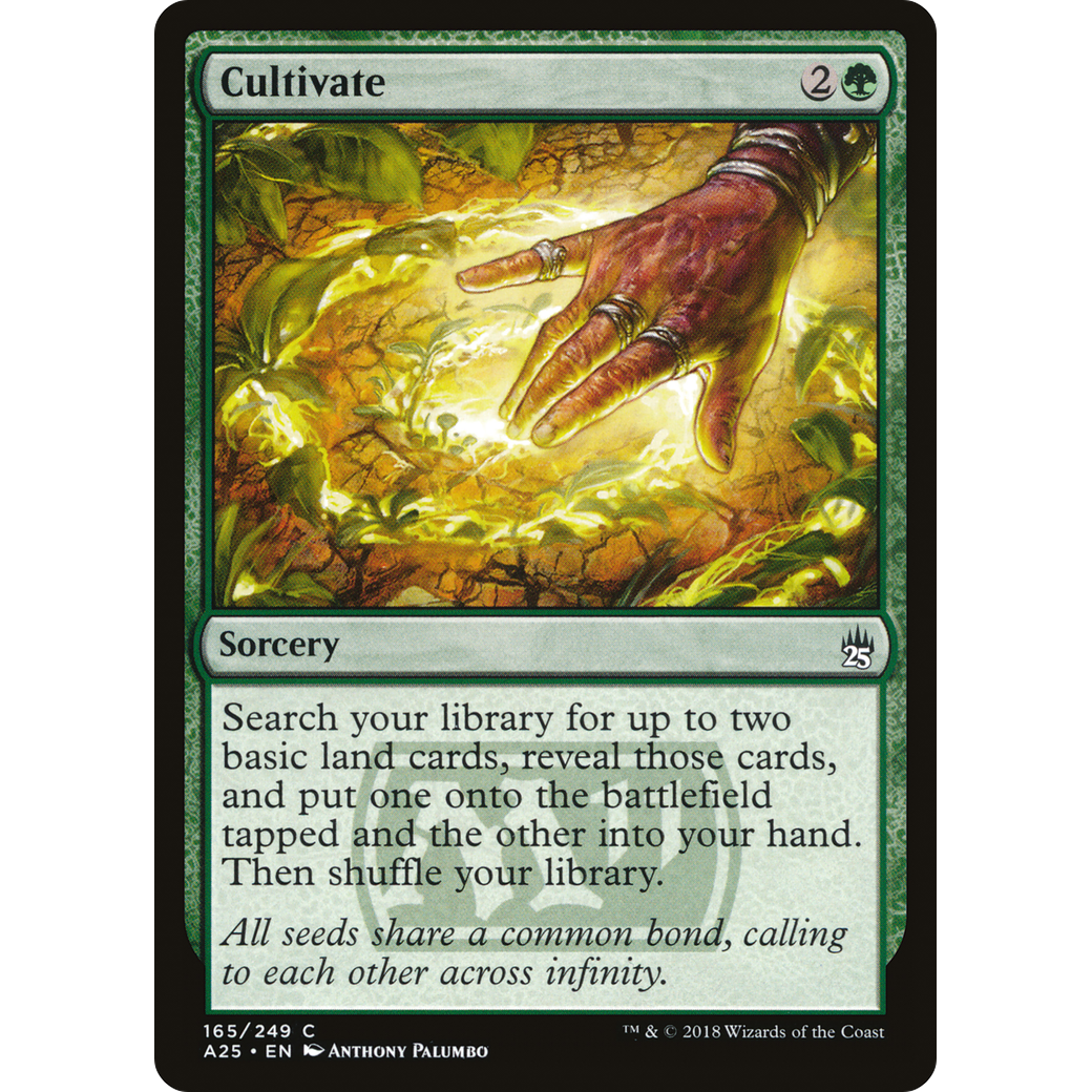 Cultivate (A25-165) - Masters 25