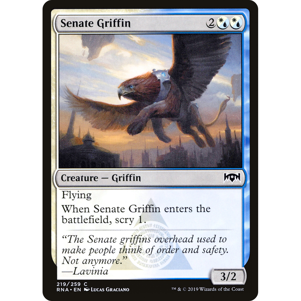 Senate Griffin (RNA-219) - Ravnica Allegiance