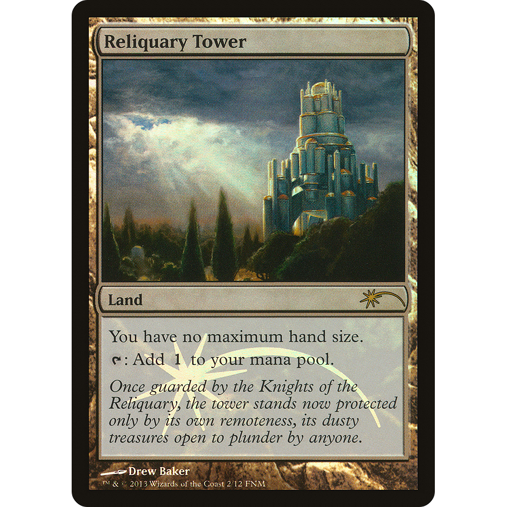 Reliquary Tower (FNM-) - Friday Night Magic 2013 Foil