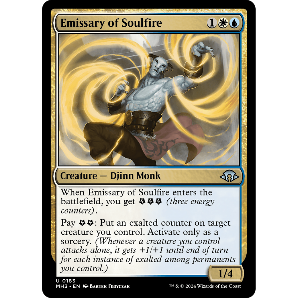 Emissary of Soulfire (MH3-183) - Modern Horizons 3 Foil