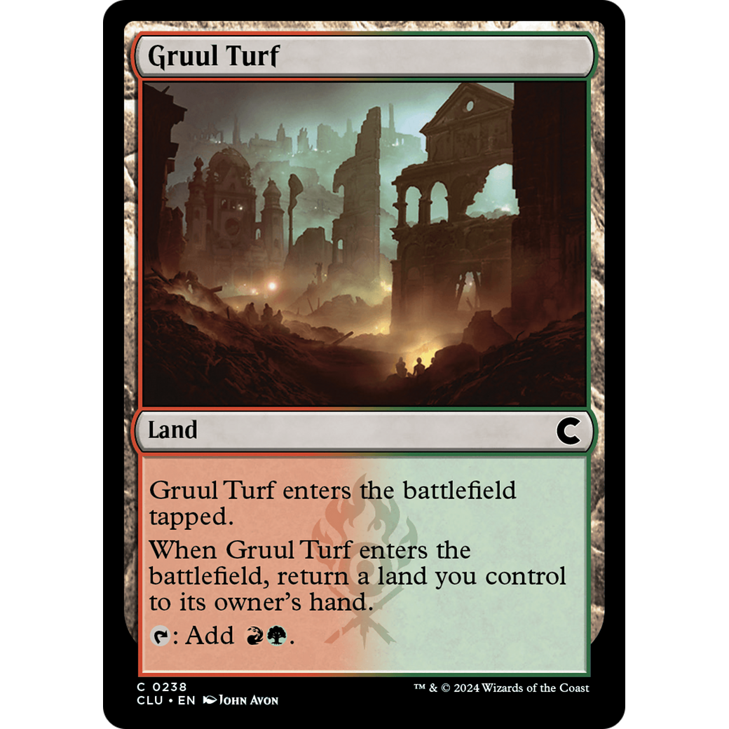 Gruul Turf (CLU-238) - Ravnica: Clue Edition