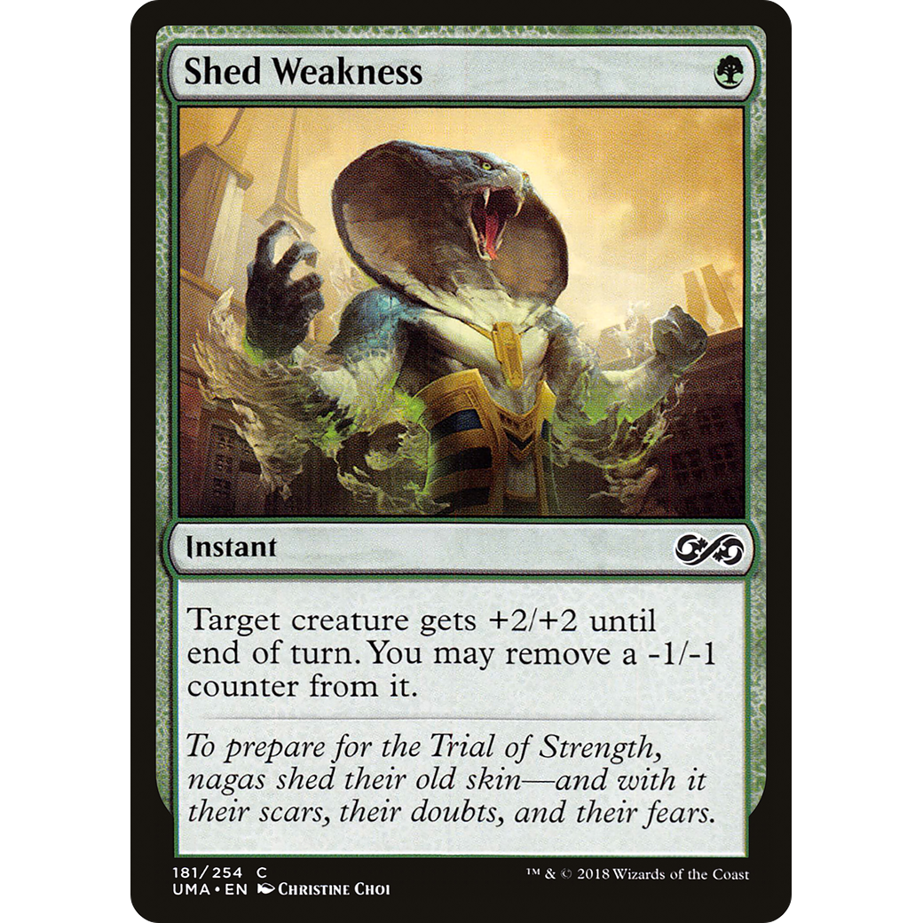 Shed Weakness (UMA-181) - Ultimate Masters Foil