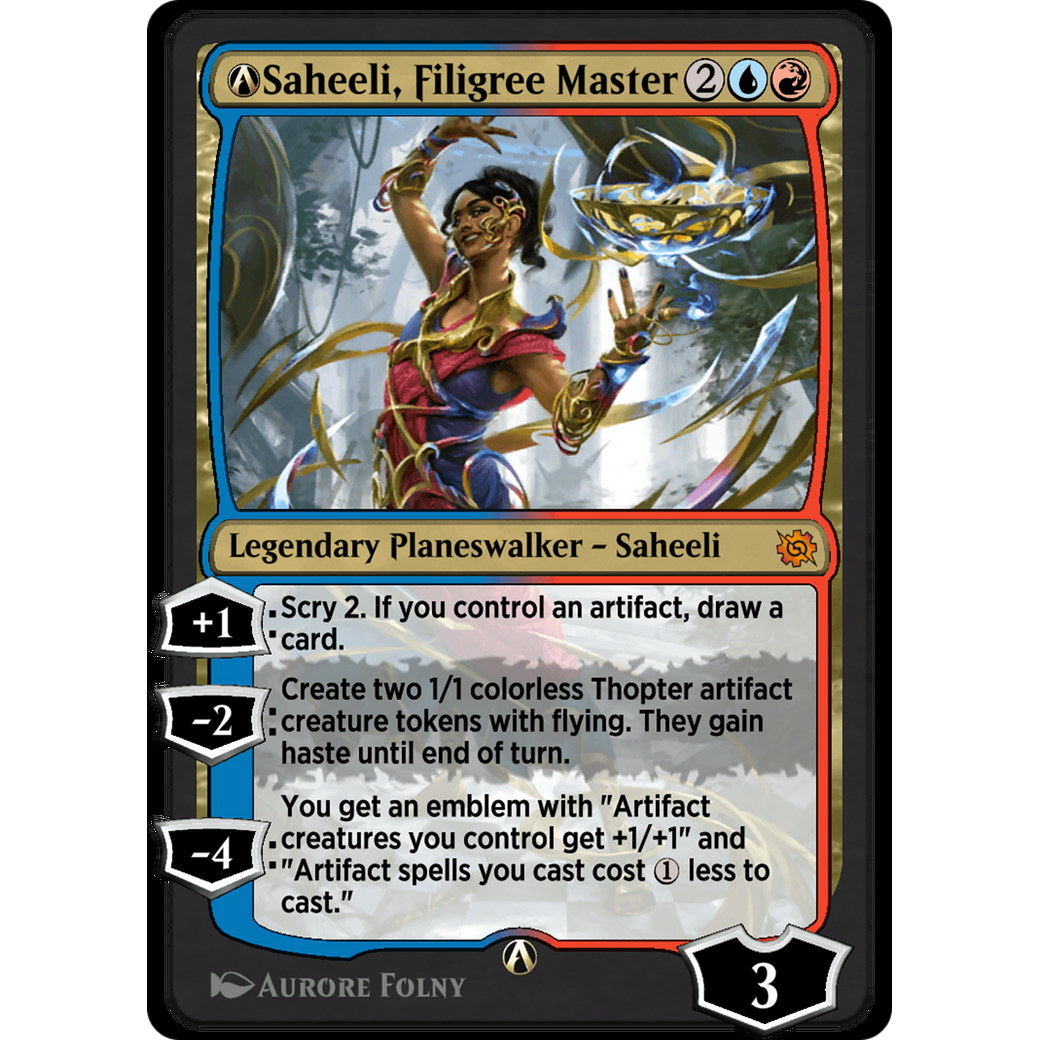 A-Saheeli, Filigree Master (BRO-A-219) - The Brothers' War