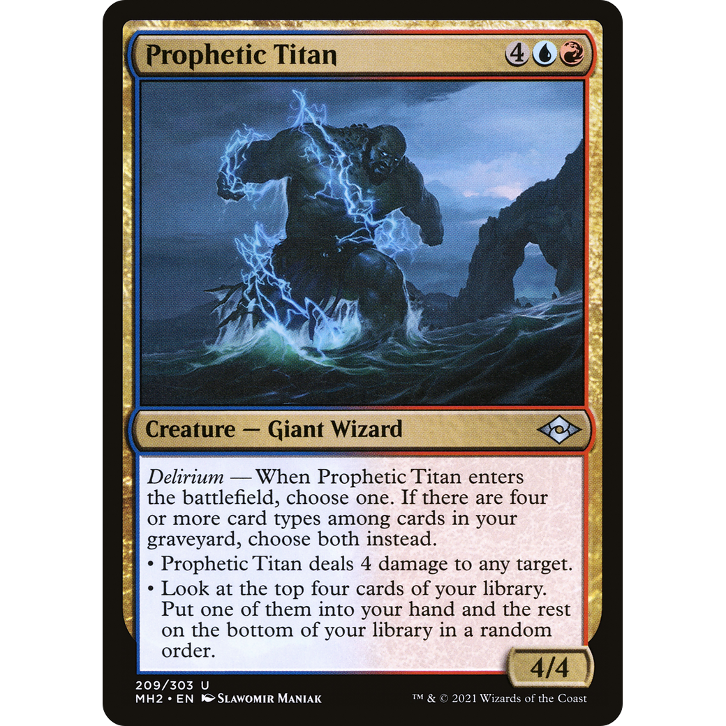 Prophetic Titan (MH2-209) - Modern Horizons 2 Foil