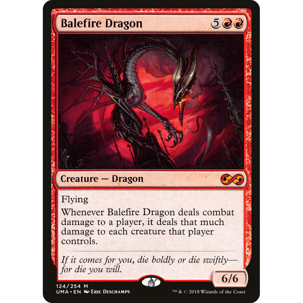 Balefire Dragon (UMA-124) - Ultimate Masters Foil