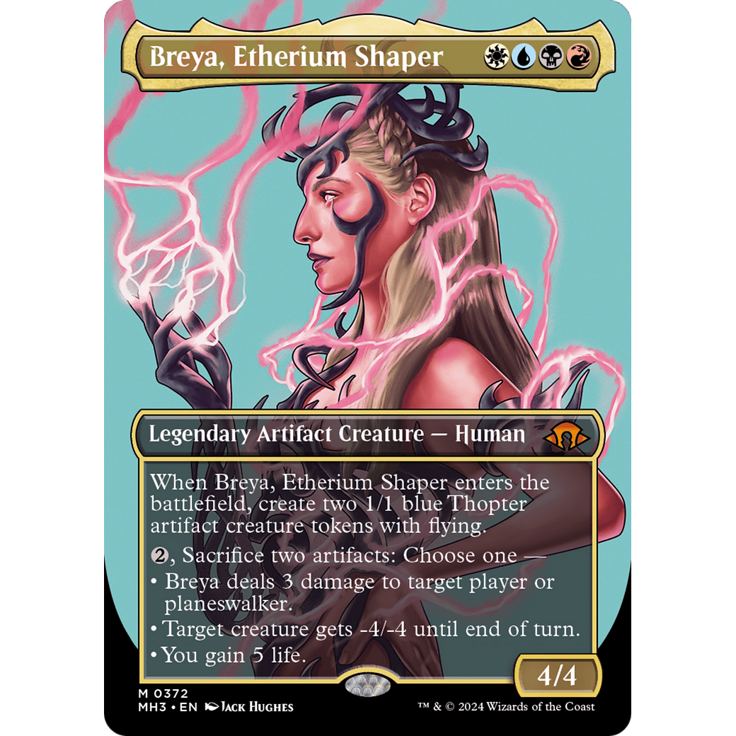 Breya, Etherium Shaper (MH3-372) - Modern Horizons 3 (Borderless)