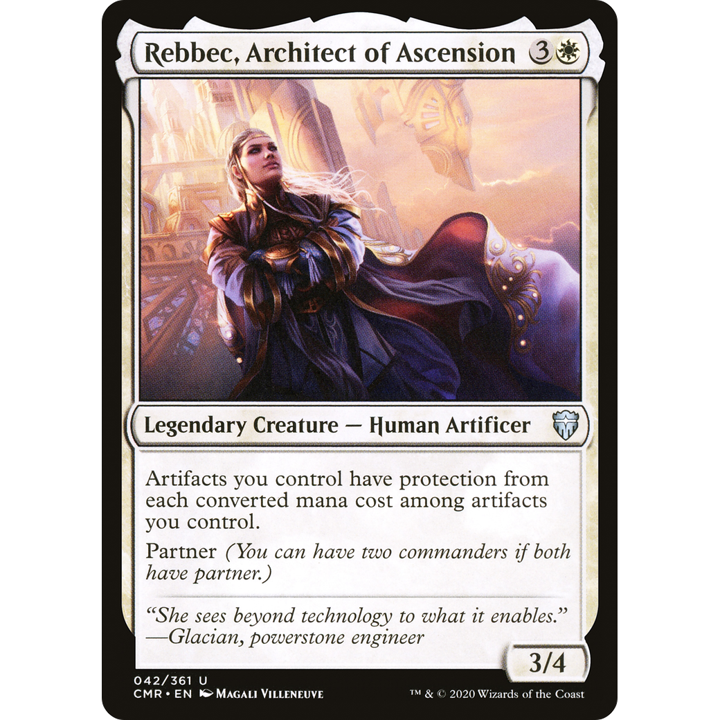 Rebbec, Architect of Ascension (CMR-042) - Commander Legends Foil