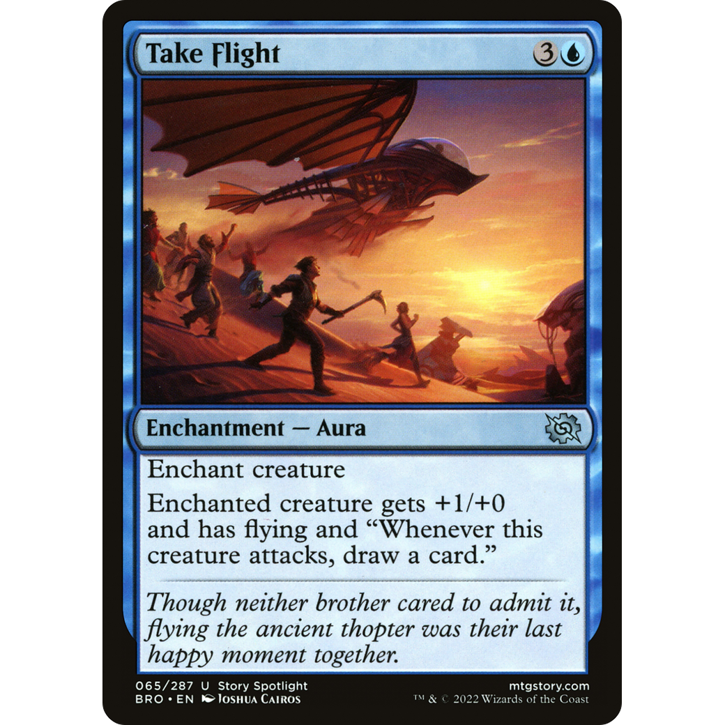 Take Flight (BRO-065) - The Brothers' War Foil