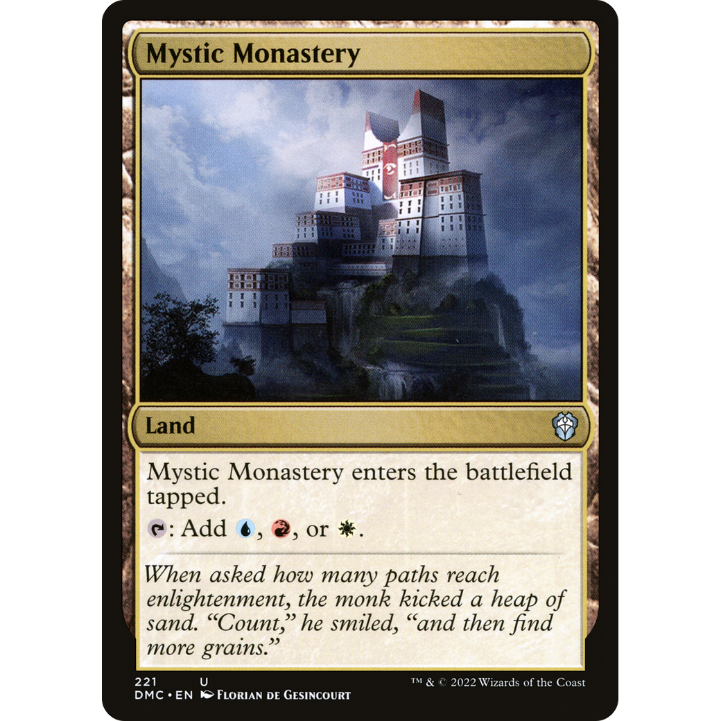 Mystic Monastery (DMC-221) - Dominaria United Commander
