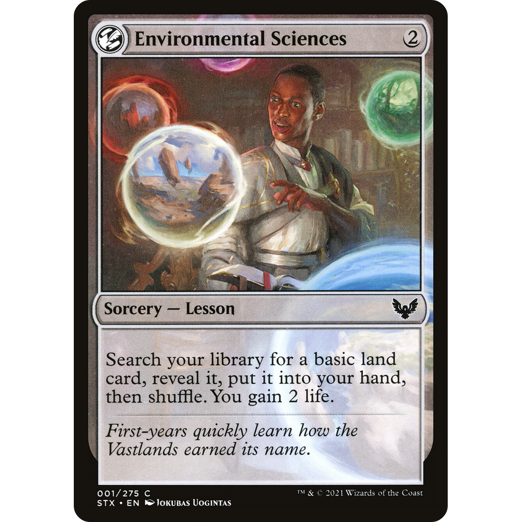 Environmental Sciences (STX-001) - Strixhaven: School of Mages: (lesson)