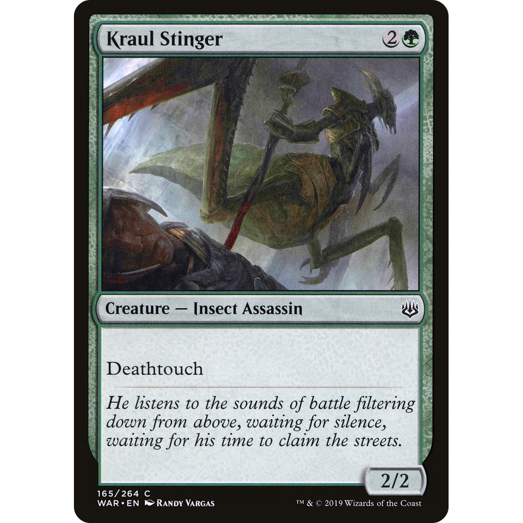 Kraul Stinger (WAR-165) - War of the Spark