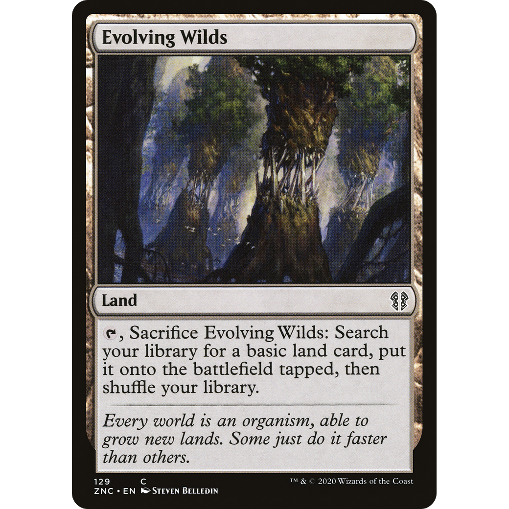 Evolving Wilds (ZNC-129) - Zendikar Rising Commander