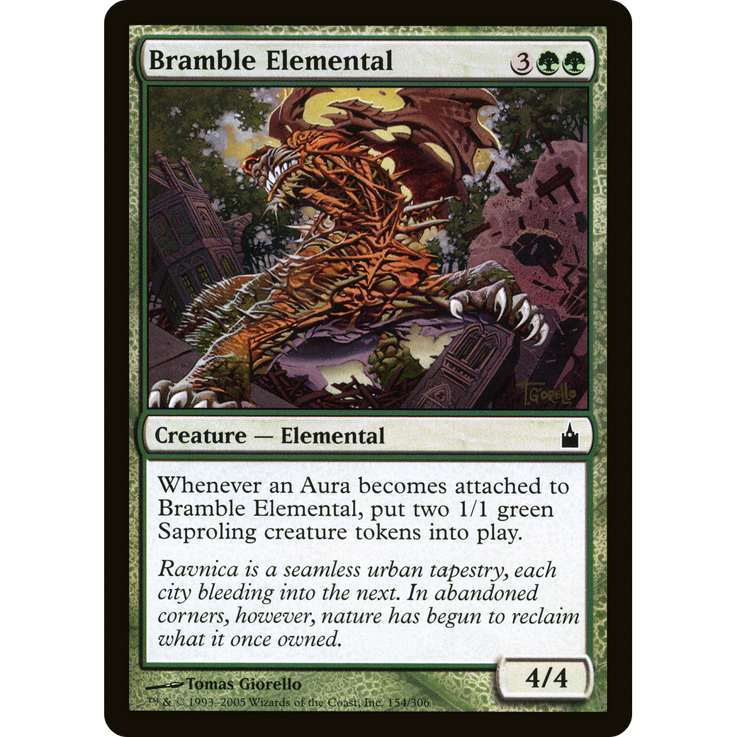 Bramble Elemental (RAV-154) - Ravnica: City of Guilds