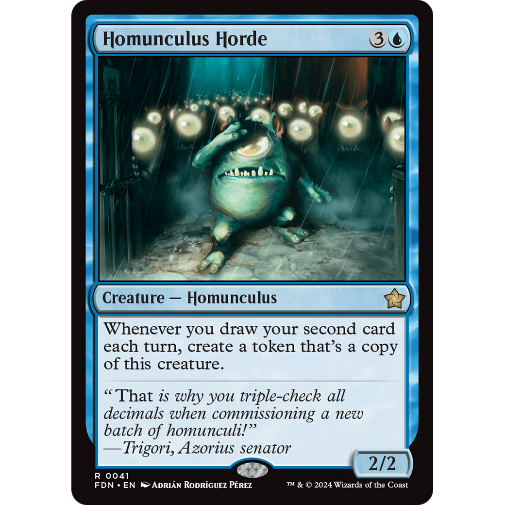 Homunculus Horde (FDN-041) - Foundations Foil