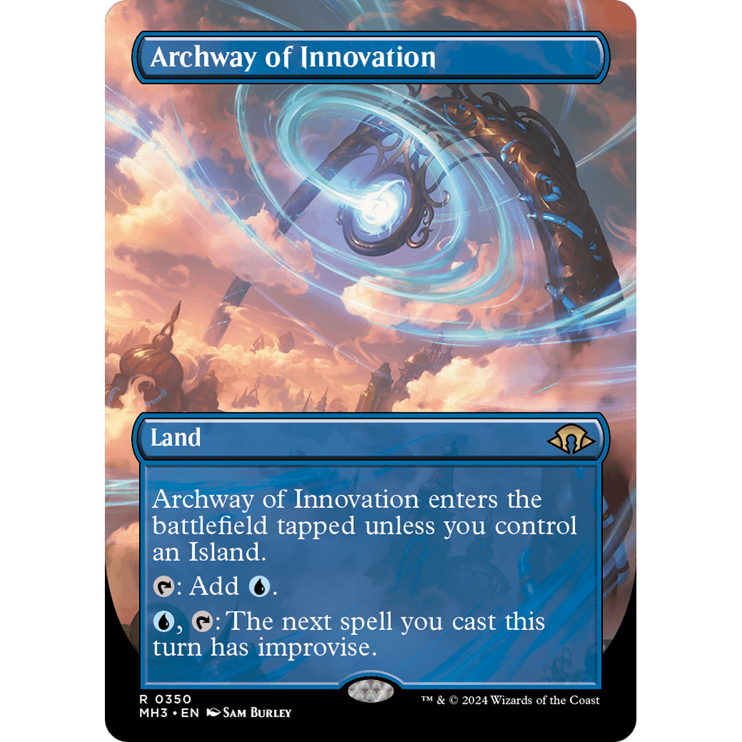 Archway of Innovation (MH3-350) - Modern Horizons 3 (Borderless) Foil
