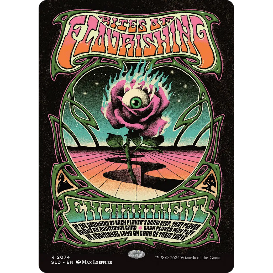 Rites of Flourishing (2074) (SLD-2074) - Secret Lair Drop (Borderless)