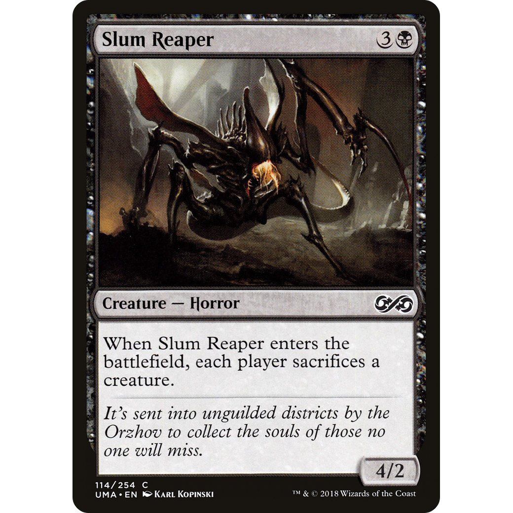 Slum Reaper (UMA-114) - Ultimate Masters Foil