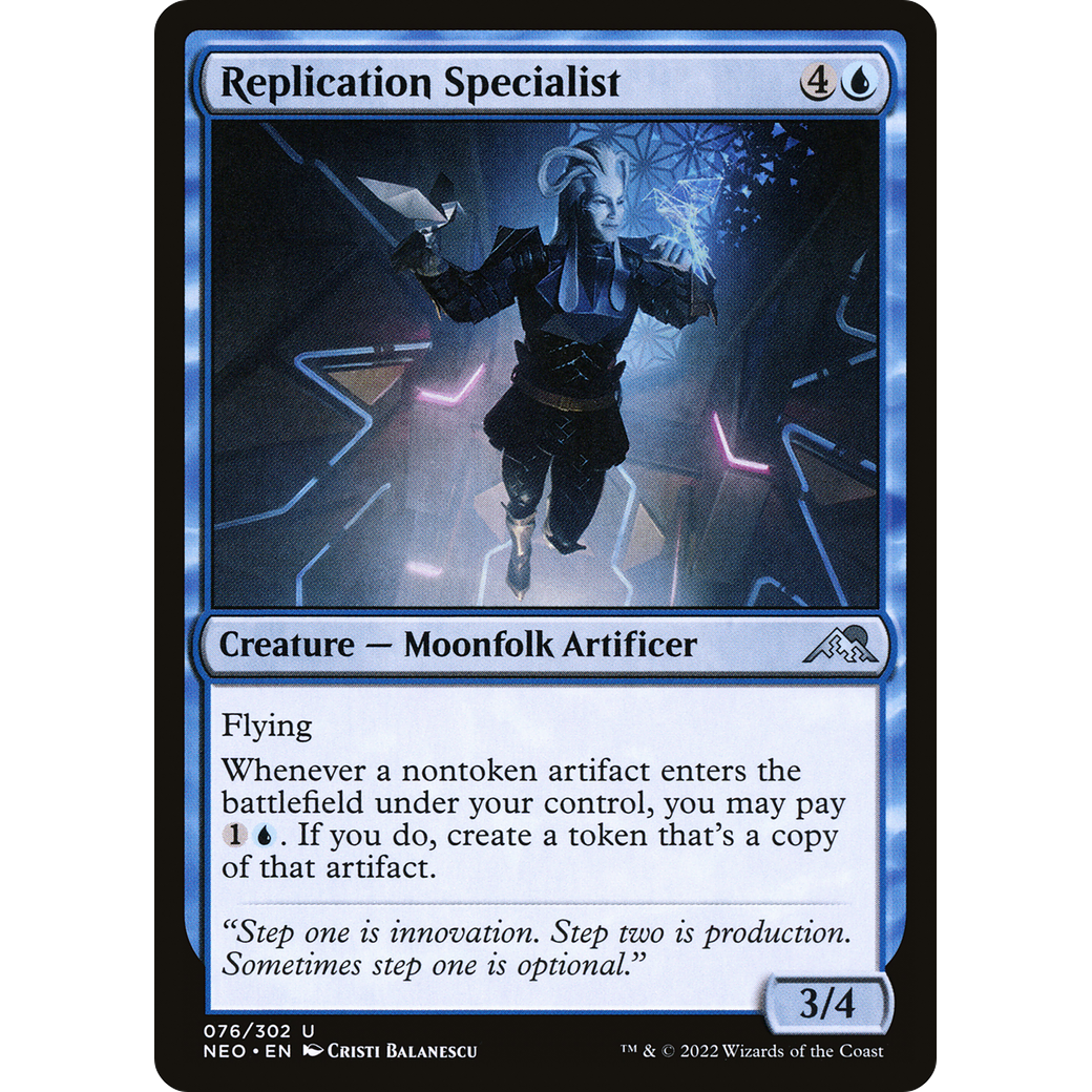 Replication Specialist (NEO-076) - Kamigawa: Neon Dynasty