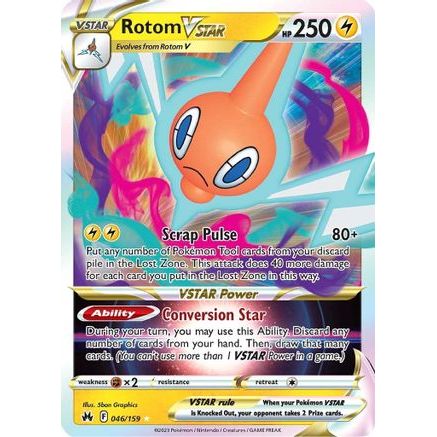 Rotom VSTAR 46/159 - Crown Zenith Holofoil