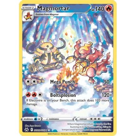 Magmortar GG03/70 - Crown Zenith Galarian Gallery Holofoil