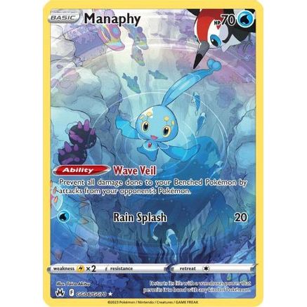 Manaphy GG06/70 - Crown Zenith Galarian Gallery Holofoil
